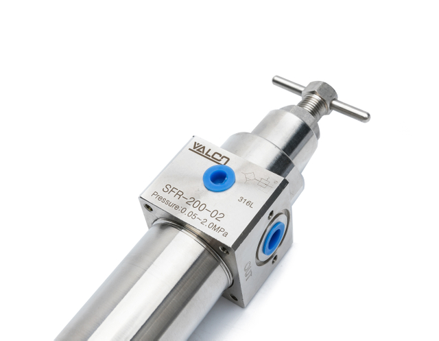 منظم فلتر هواء صغير من الفولاذ المقاوم للصدأ